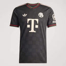 Camisa Bayern Munique Third 2025/26 - Adidas Torcedor Masculina - Preta/Branca