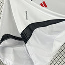Camisa Pronta Entrega Flamengo Away 2025/26 - Adidas Torcedor Masculina - Branca/Vermelha