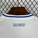 Camisa Pronta Entrega Cruzeiro Away 2025/26 - Adidas Torcedor Masculina - Branca/Azul