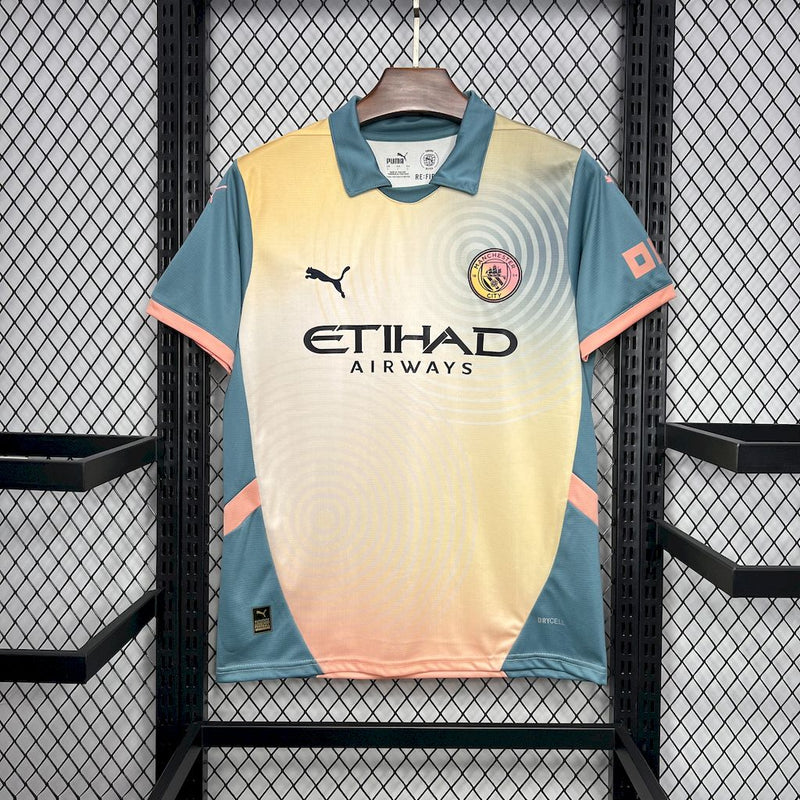 Camisa Manchester City Fourth 24/25 - Puma Torcedor Masculina - Lançamento