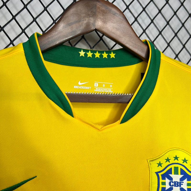 Camisa Brasil Home 2006 - Versão Retro