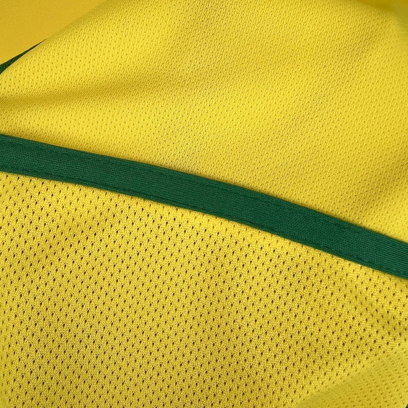 Camisa Brasil Titular 2002 - Versão Retro