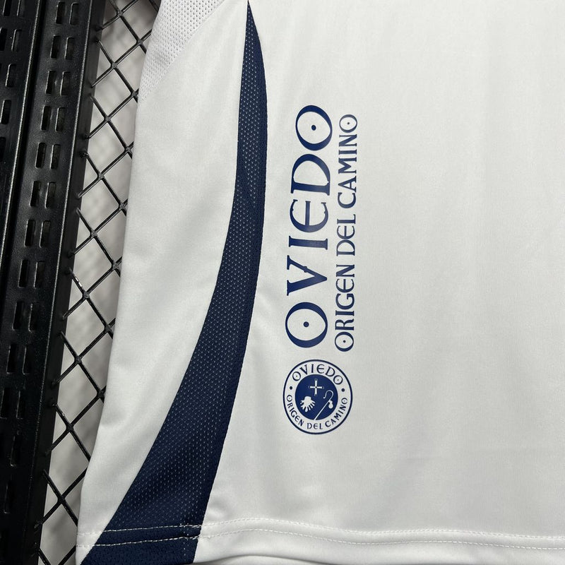 Camisa Real Oviedo Away 24/25 - Adidas Torcedor Masculina - Lançamento