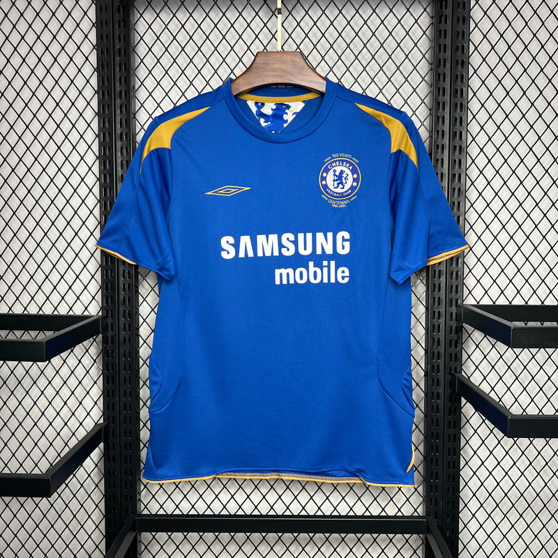 Camisa Chelsea Centenário Home 05/06 - Versão Retro