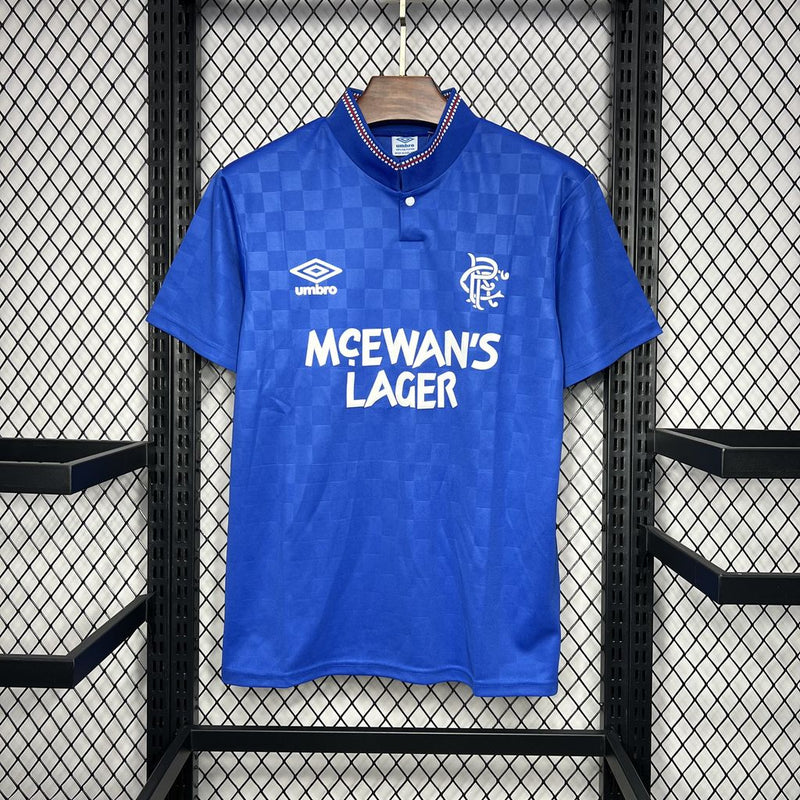 Camisa Rangers Home 87/88 - Versão Retro