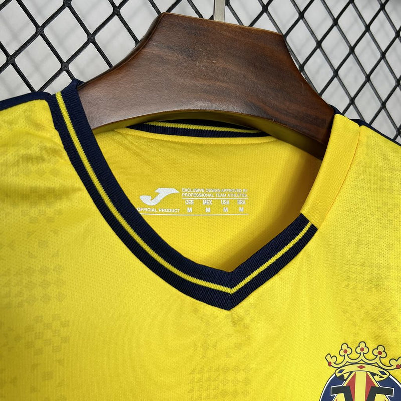 Camisa Villareal Home 24/25 - Torcedor Masculina - Lançamento