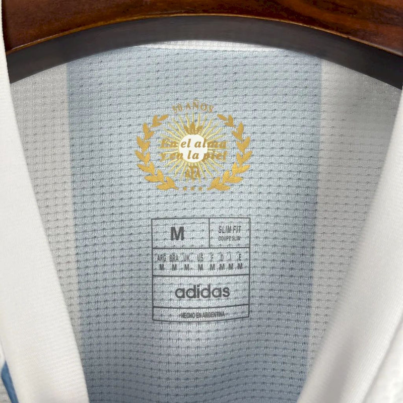 Camisa Argentina Aniversário 50 Anos 24/25 - Adidas Torcedor Masculina