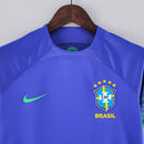 Camisa Pronta Entrega Brasil Away 2022/23 - Nike Torcedor Feminina - Azul/Verde