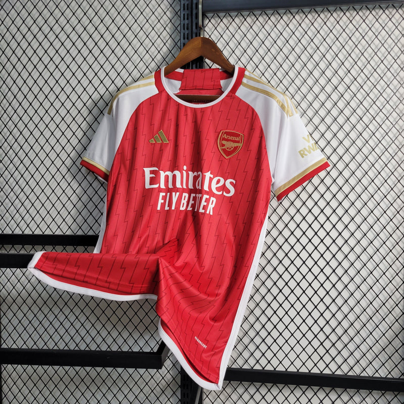 Camisa Arsenal Home 23/24 - Adidas Torcedor Masculina - Lançamento