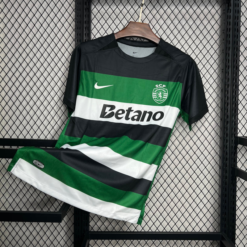 Camisa Sporting Home 24/25 - Nike Torcedor Masculina - Lançamento