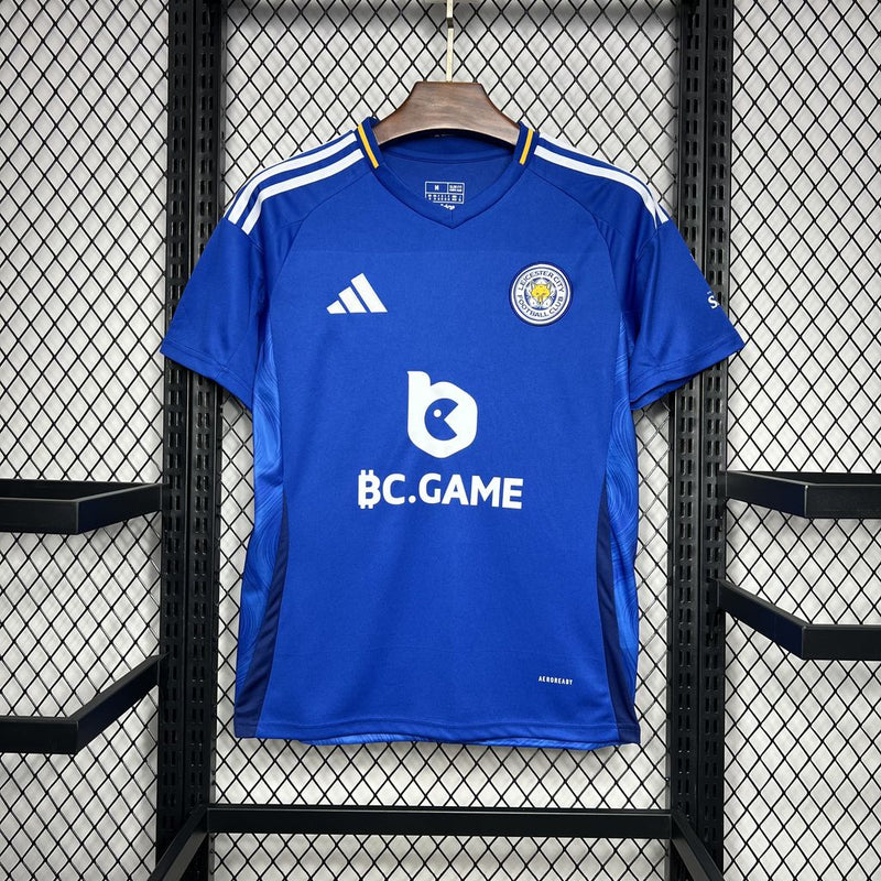 Camisa Leicester Home 24/25 Adidas Torcedor Masculina - Lançamento