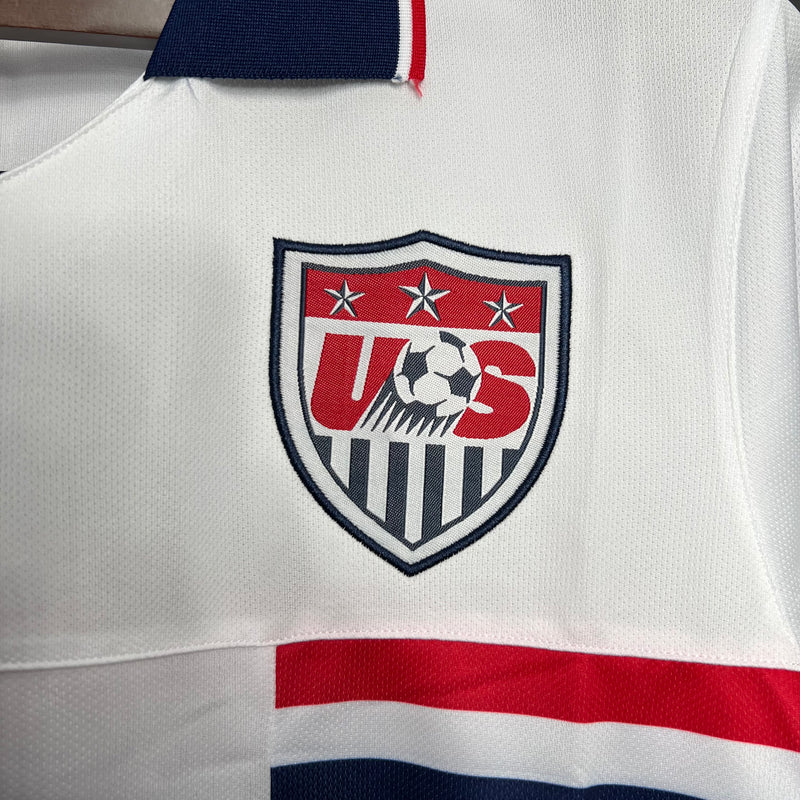 Camisa Estados Unidos Home 1995 - Versão Retro