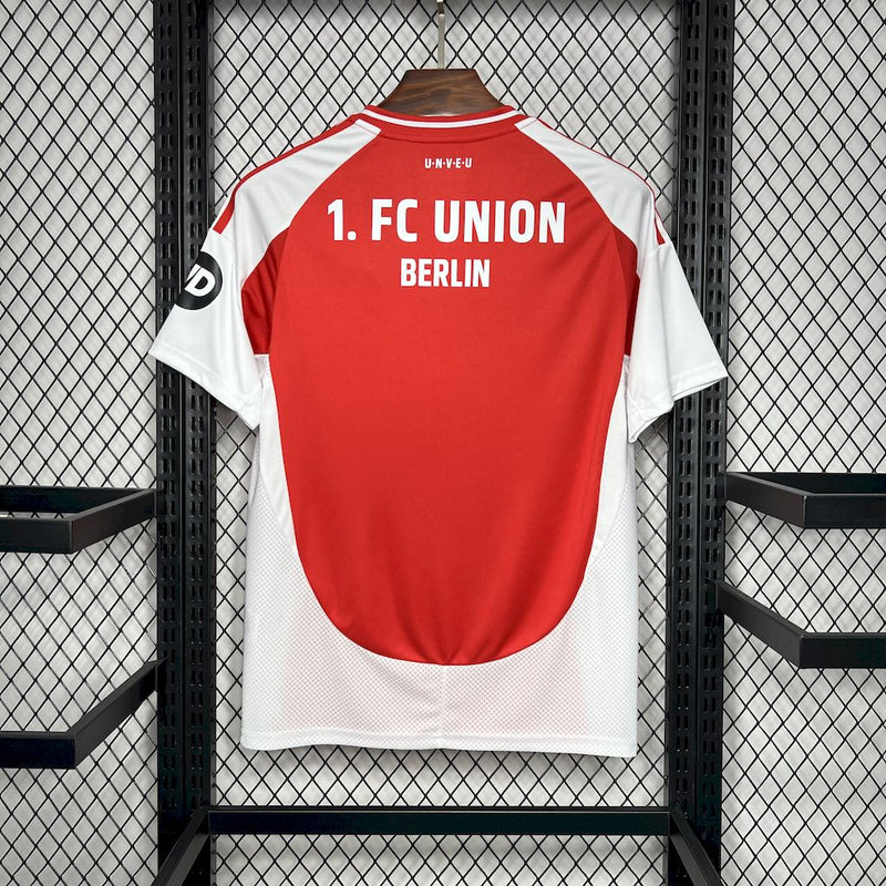 Camisa Union Berlin Home 24/25 - Torcedor Masculina - Lançamento