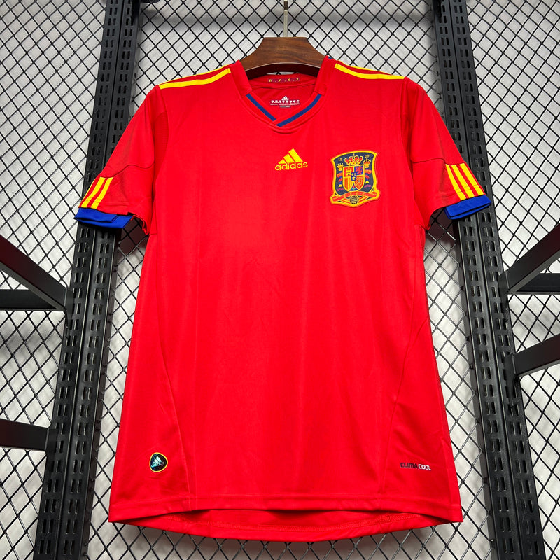 Camisa Espanha Home 2010 - Versão Retro