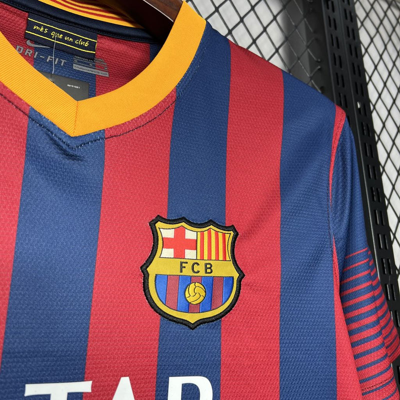 Camisa Barcelona Titular 13/14 - Versão Retro