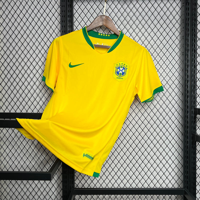 Camisa Brasil Home 2006 - Versão Retro