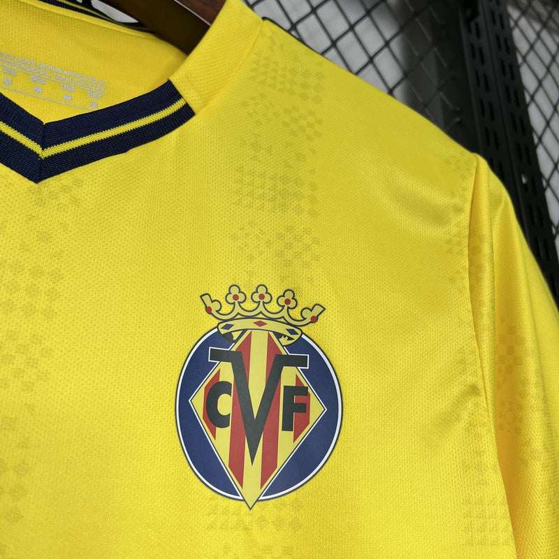 Camisa Villareal Home 24/25 - Torcedor Masculina - Lançamento