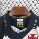 Camisa Pronta Entrega Vasco da Gama Home 2025/26 - Kappa Torcedor Masculina - Preta/Branca