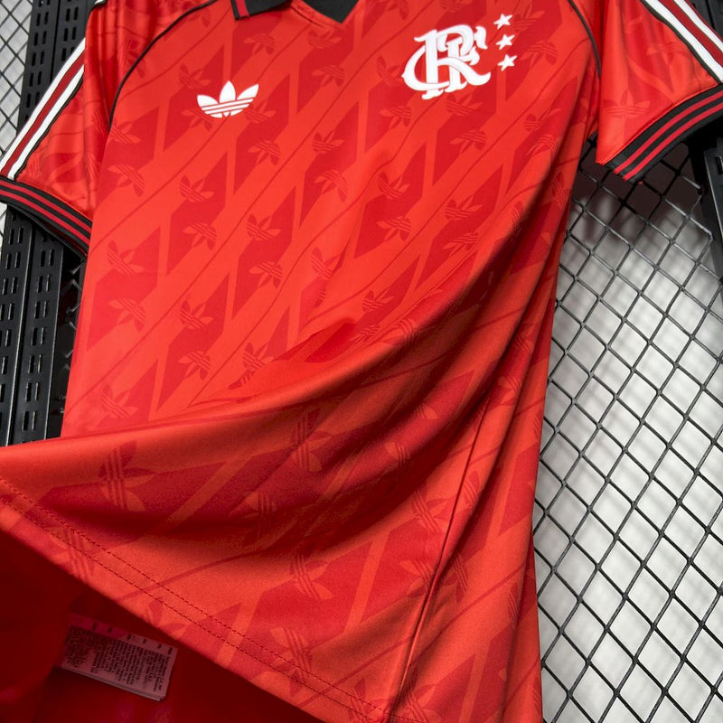 Camisa Flamengo Lifestyler  Adidas 24/25 - Versão Torcedor