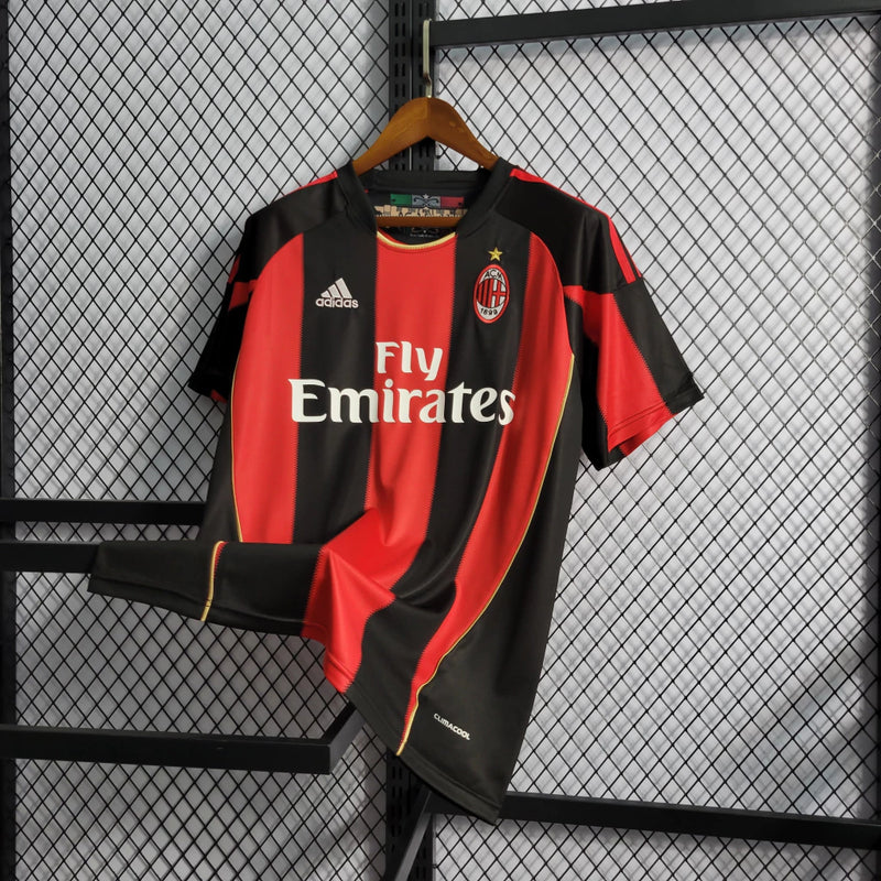 Camisa Milan Home 10/11 - Versão Retro