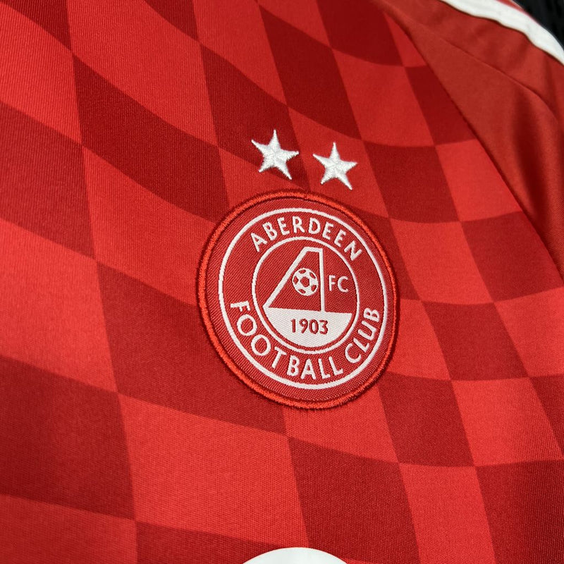 Camisa Aberdeen Home 24/25 - Adidas Torcedor Masculina