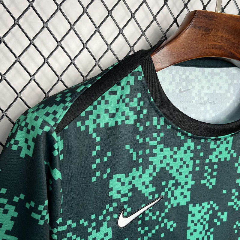 Camisa Sporting Pré-Jogo 24/25 - Nike Torcedor Masculina - Lançamento