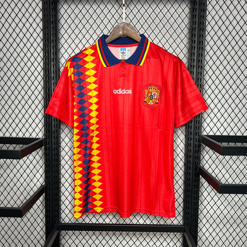 Camisa Espanha Home 1994 - Versão Retro