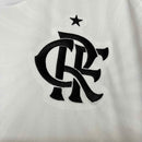 Camisa Pronta Entrega Flamengo Away 2024/25 - Adidas Torcedor Masculina - Branca/Vermelha