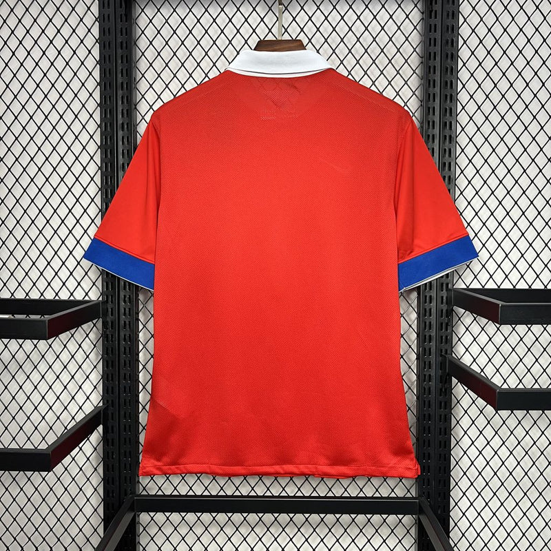 Camisa Chile Titular 15/16 - Versão Retro