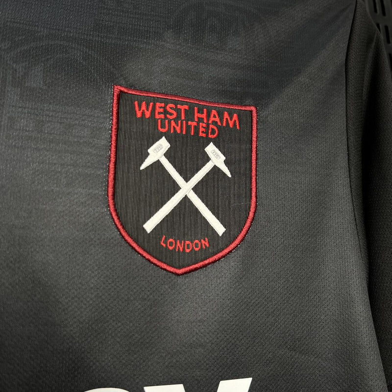 Camisa West Ham lll 24/25 - Versão Torcedor