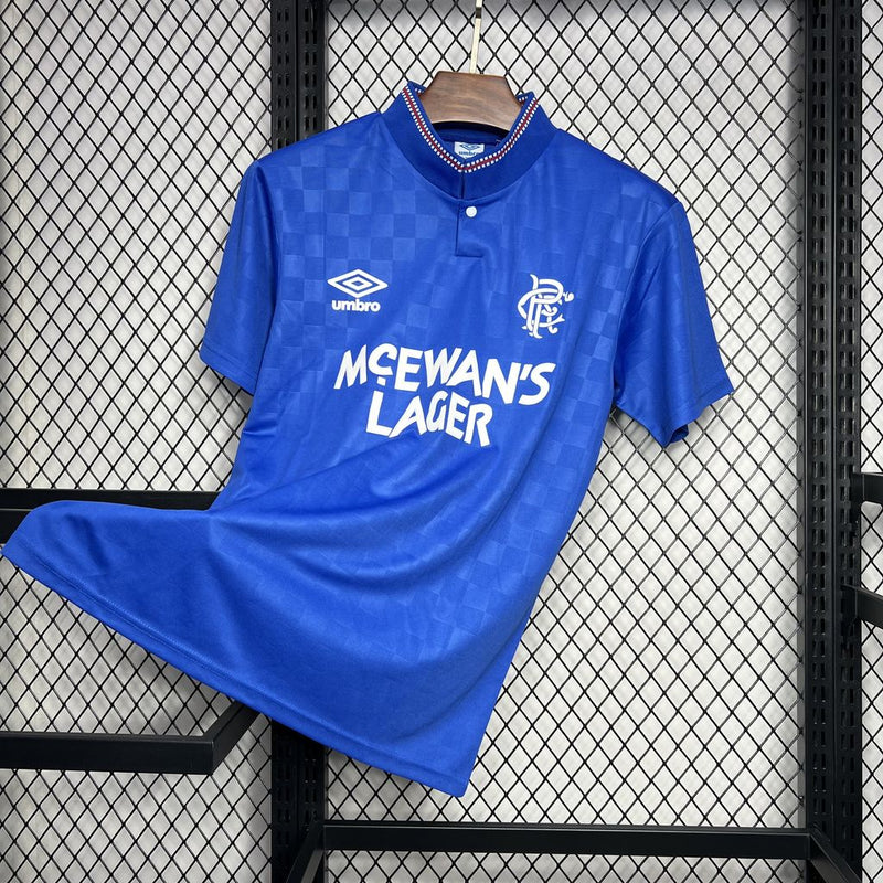 Camisa Rangers Home 87/88 - Versão Retro