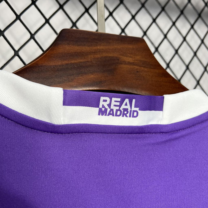 Camisa Real Madrid Reserva 16/17 - Versão Retro