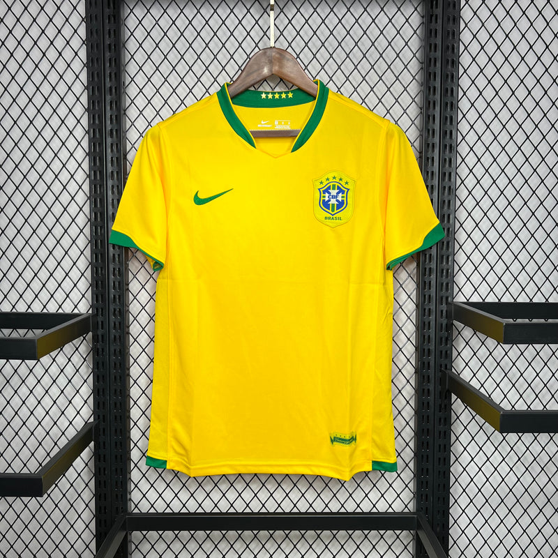 Camisa Brasil Home 2006 - Versão Retro