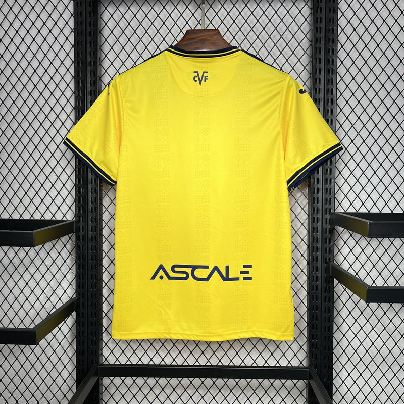 Camisa Villareal Home 24/25 - Torcedor Masculina - Lançamento