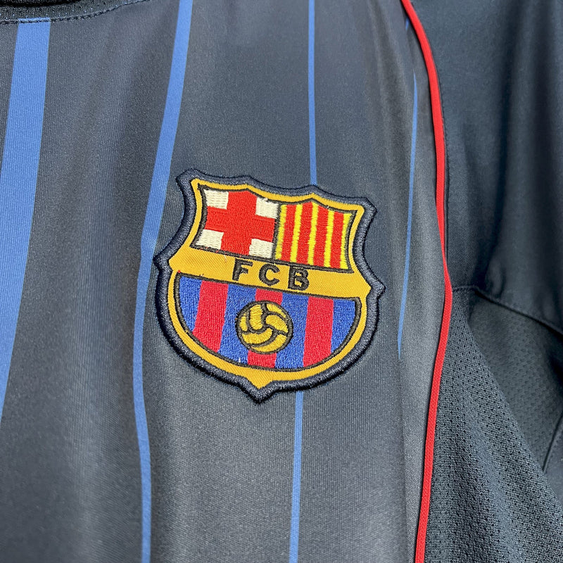 Camisa Barcelona Reserva 04/05 - Versão retro