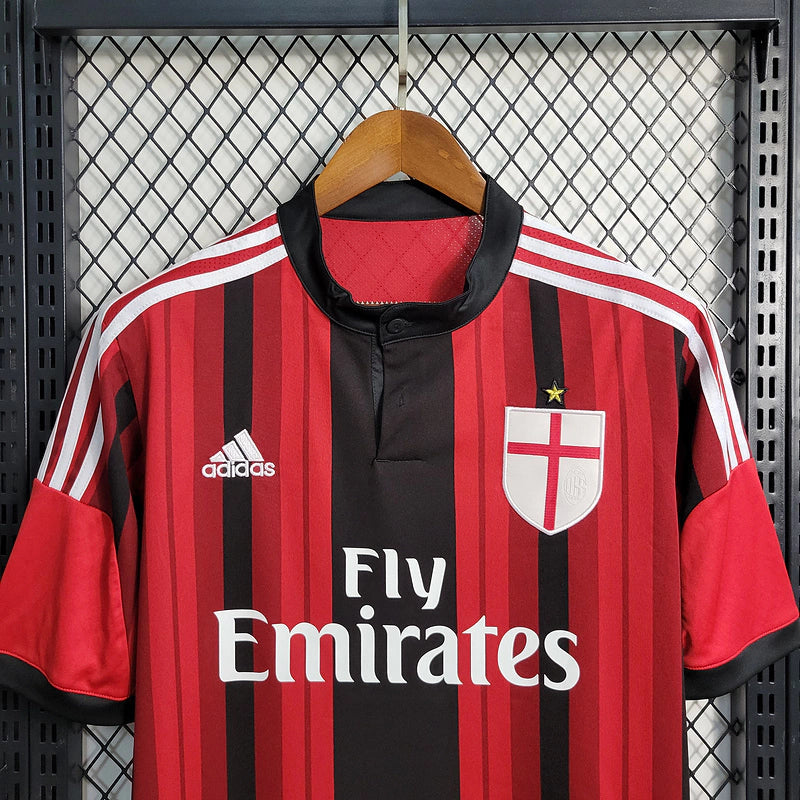 Camisa Milan Home 14/15 - Versão Retro