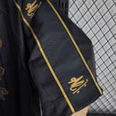 Camisa Pronta Entrega Santos Edição Especial 2024/25 - Umbro Torcedor Masculina - Preta/Dourada