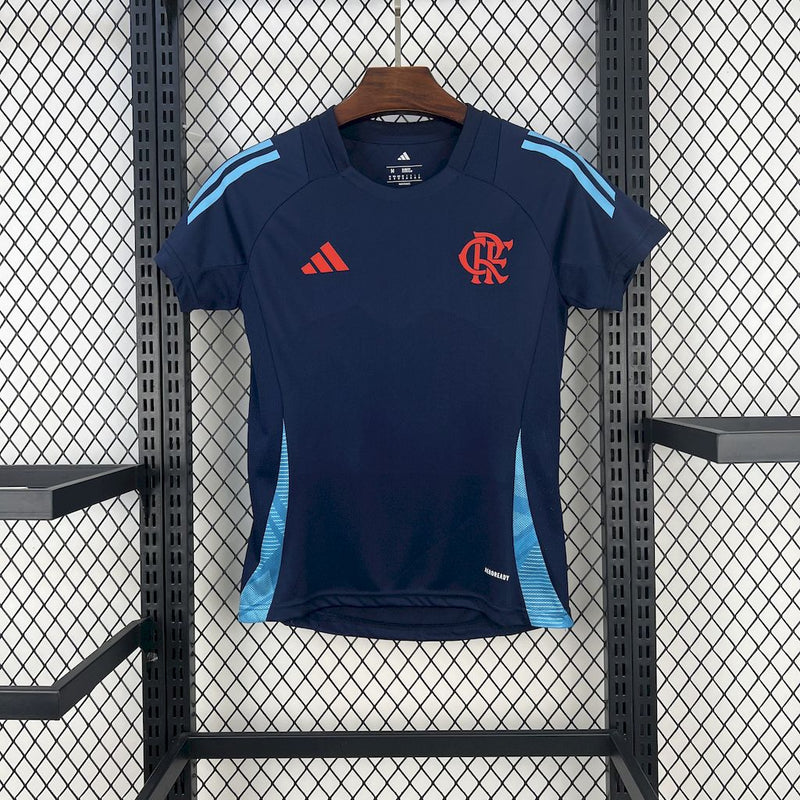 Camisa Flamengo Treino Azul 25/26 - Versão Feminina