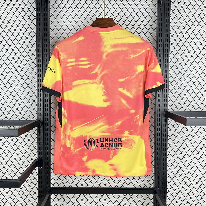 Camisa Barcelona Pré-Jogo 25/26 - Torcedor Masculina