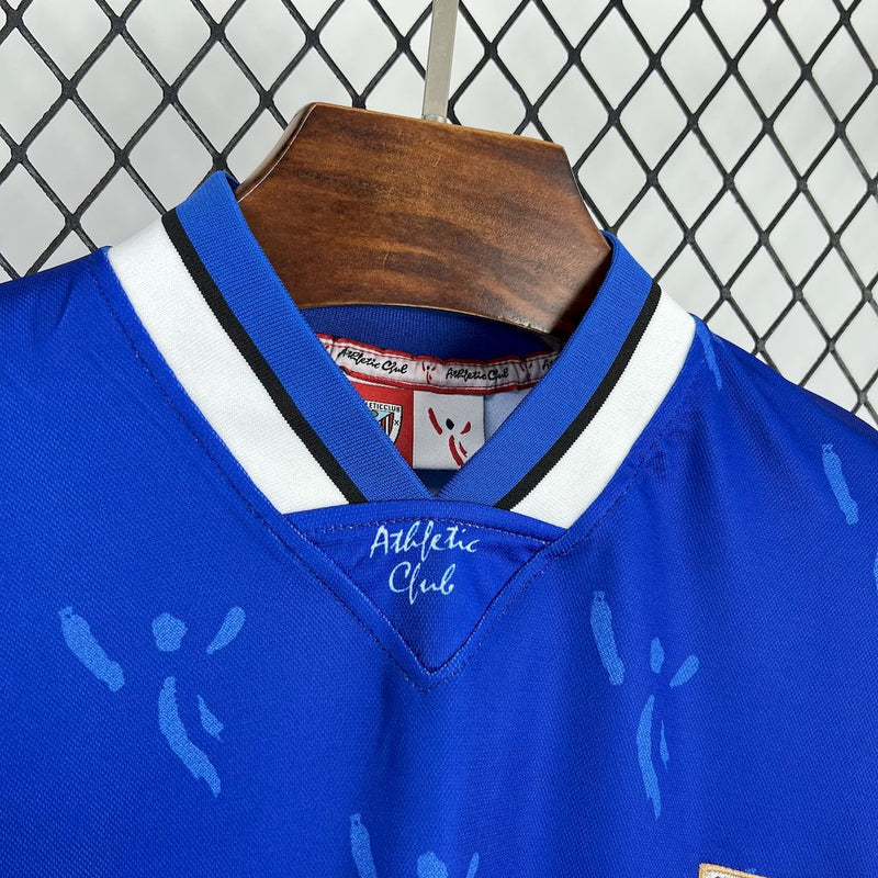 Camisa Athletic Bilbao Away 01/02 - Versão Retro
